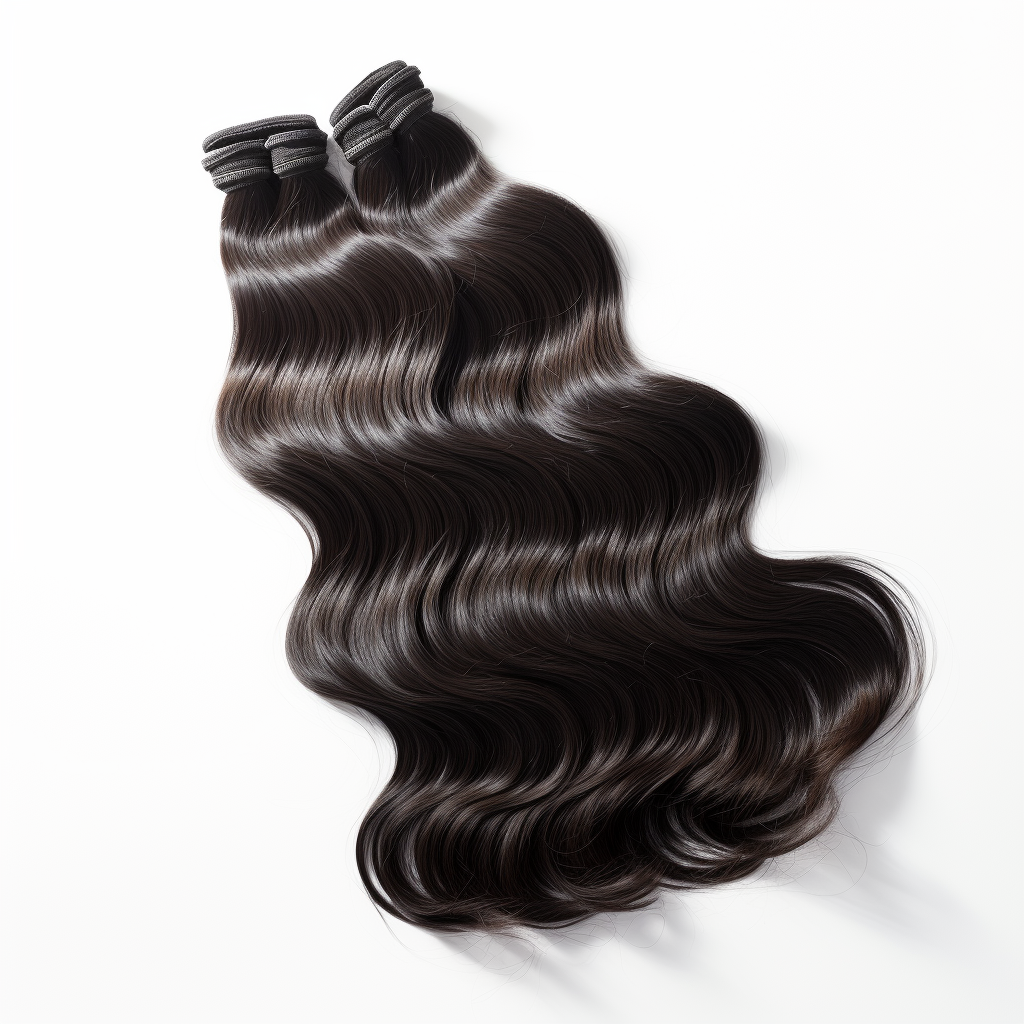 Paquets de cheveux ondulés vietnamiens bruts
